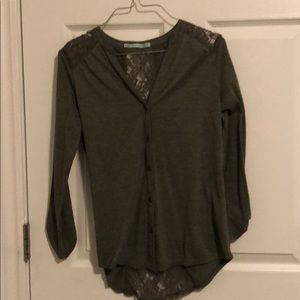 Maurice- Olive Green Button Down